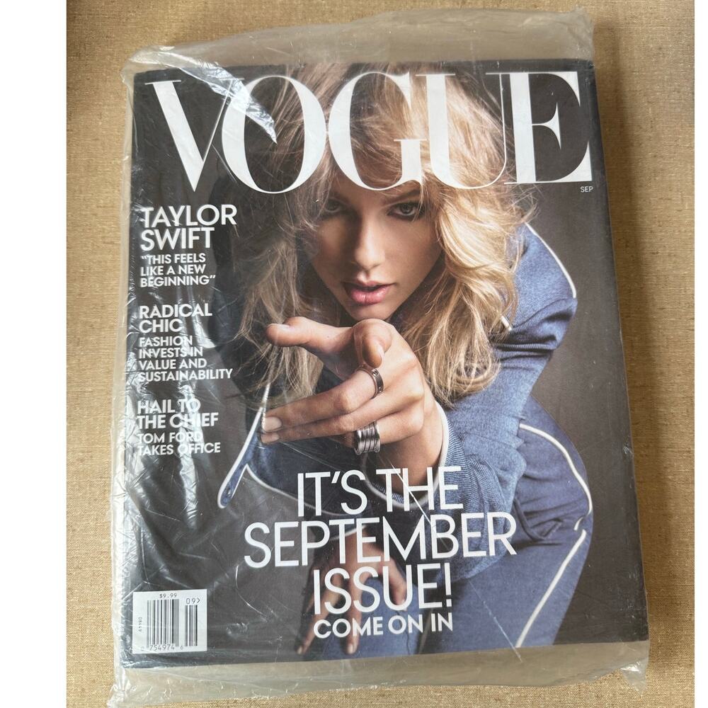 Never Opened Taylor Swift Vogue Magazine Cover Septebmer Issue 2019